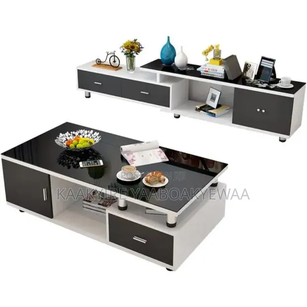 Foreign Tv Stand and Coffee Table Set · Photo 1