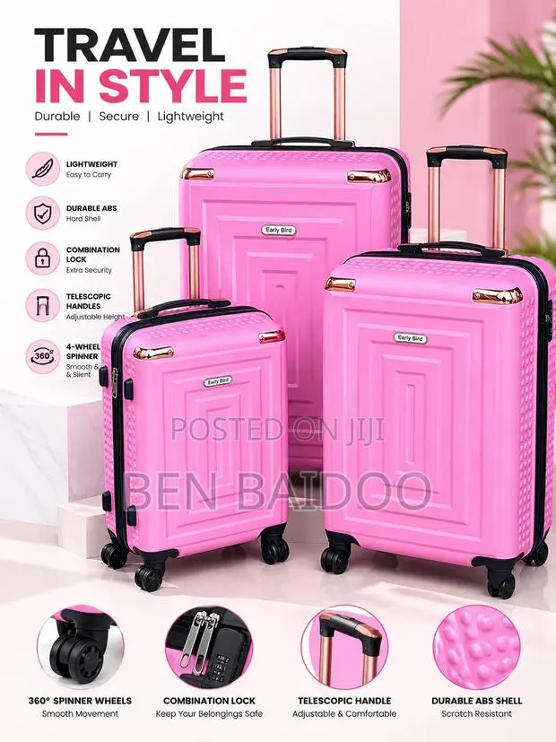 Quality Plastic Travelling Bags 3in1 (Ultimate Travel Experience ( · Photo 1