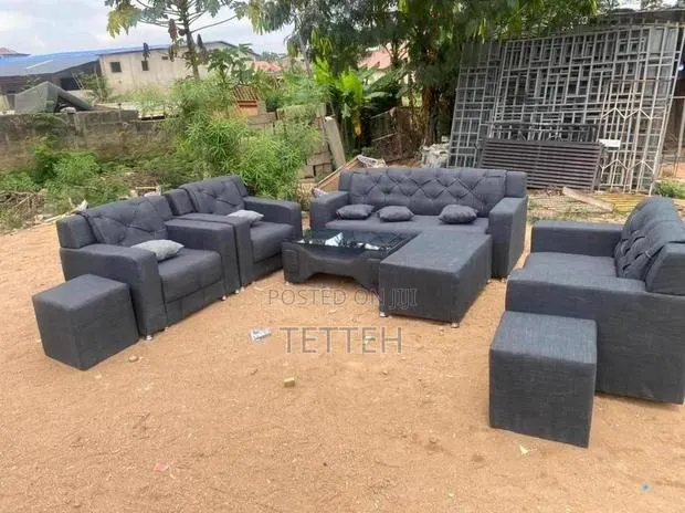 Affordable Set of Chair for Sell 3in One L Shape (Free Delivery ) · Photo 1