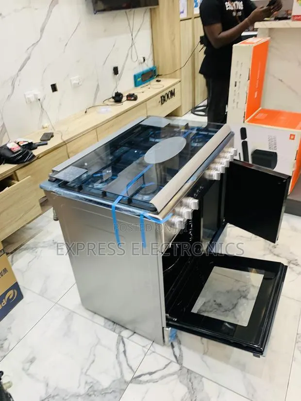 Lovely New Midea Tech Gas Cooker Rotisserie Grill 5b 60/90 · Photo 1
