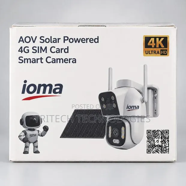 IO-S91 4MP Dual-Lens 4G Solar Camera · Photo 1