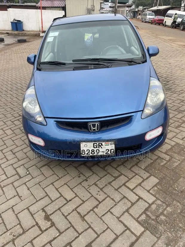 Honda Fit Sport FWD 2007 Blue · Photo 1