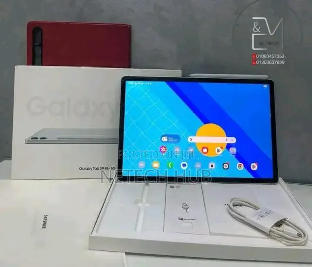 New Samsung Galaxy Tab S9 FE 256 GB Gray · Photo 1