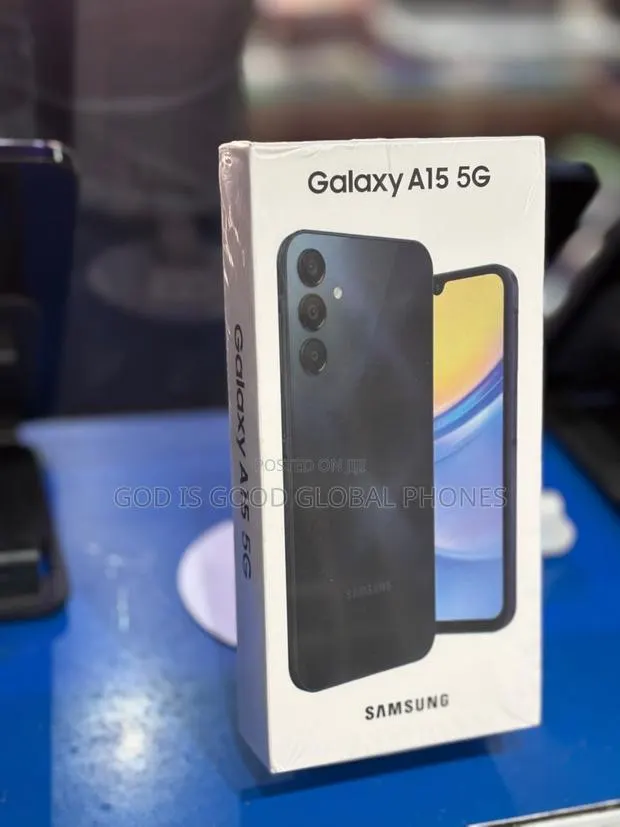 New Samsung Galaxy A15 5G 128 GB Black · Photo 1