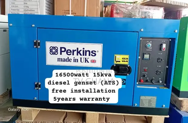 Heavy-Duty 15kva Perkins Diesel Generator – Seamless Energy Supply15kv · Photo 1