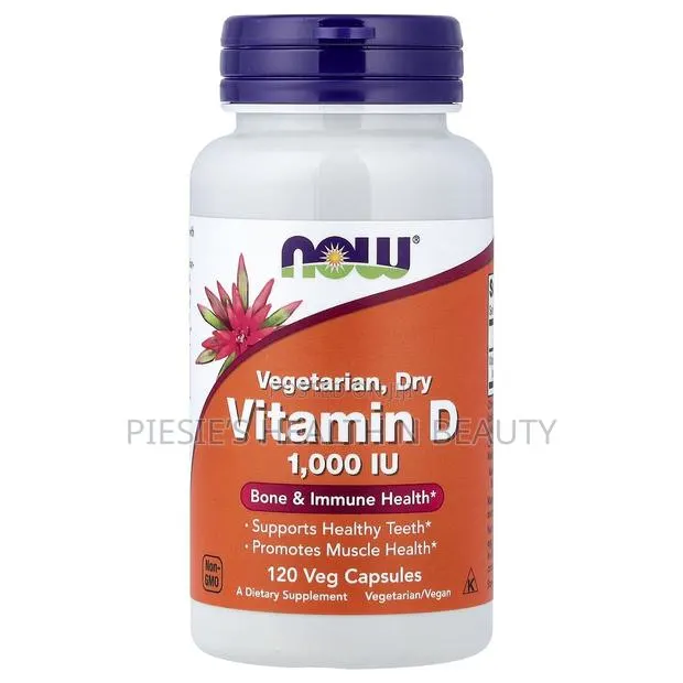 Vitamin D 1000 Iu Dry Vegetarian Capsules, 120s · Photo 1