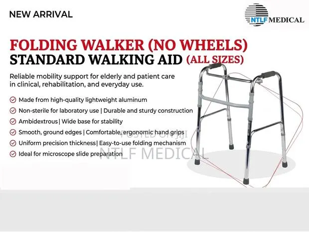 Zimmer Frame (Without Wheels, Foldable) · Photo 1