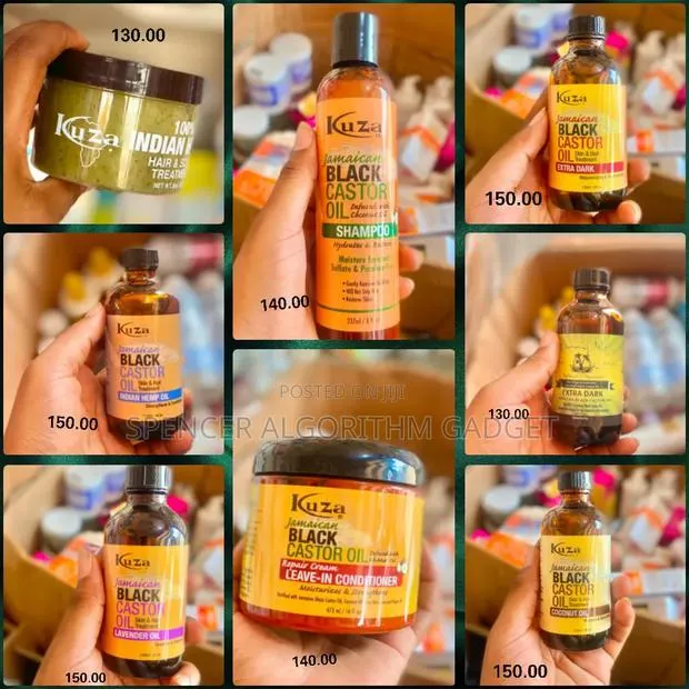 Kuza Shampoo/Conditioner/Hair and Skin Oil/Indian Hemp Hair Cream · Photo 1