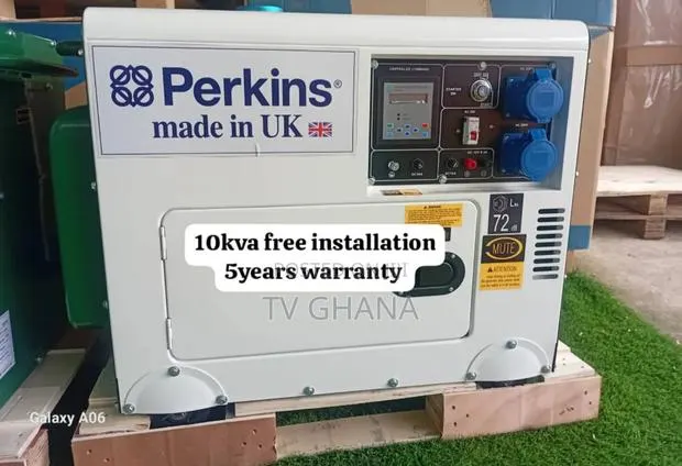 Power to Live Freely Perkins 10kva 13000watts Diesel Silent · Photo 1