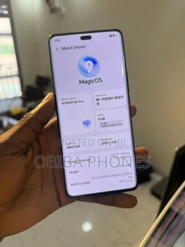 Honor 80 Pro 256 GB Black · Photo 1