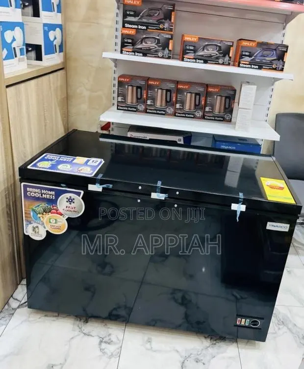 Latest Nasco Single Door Electric Chest Freezer(Nas475Liters) Black · Photo 1