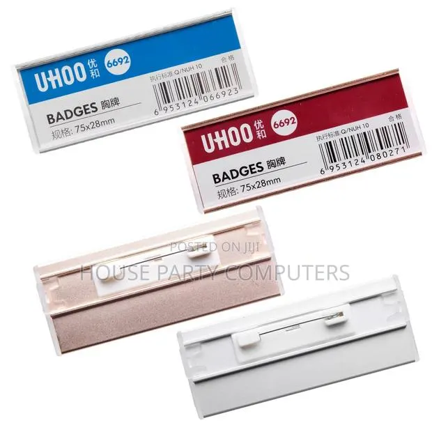 Acrylic Name Badge Tag · Photo 1