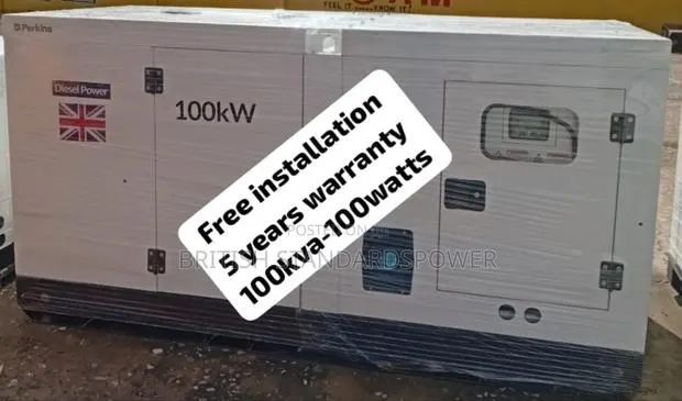 Strengthened Power 100kva Silent Diesel Generator · Photo 1