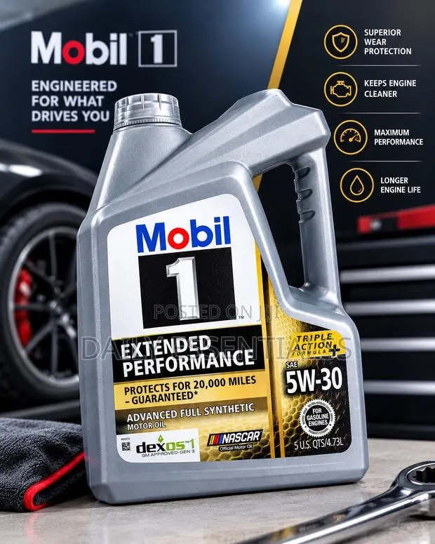 Mobil 1 Extended Performance Engine Oil SAE 5w-30 · Photo 1