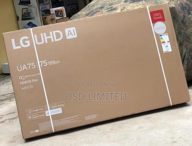 Massive View, Maximum Impact: LG 75" Smart TV · Photo 1
