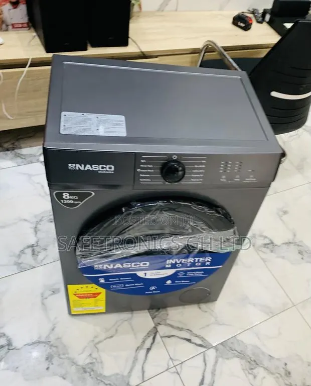 Original Sleek Nasco 8kg Front Load Washing Machine · Photo 1