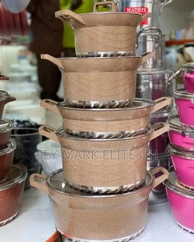 5 Set Nonstick Cookware · Photo 1