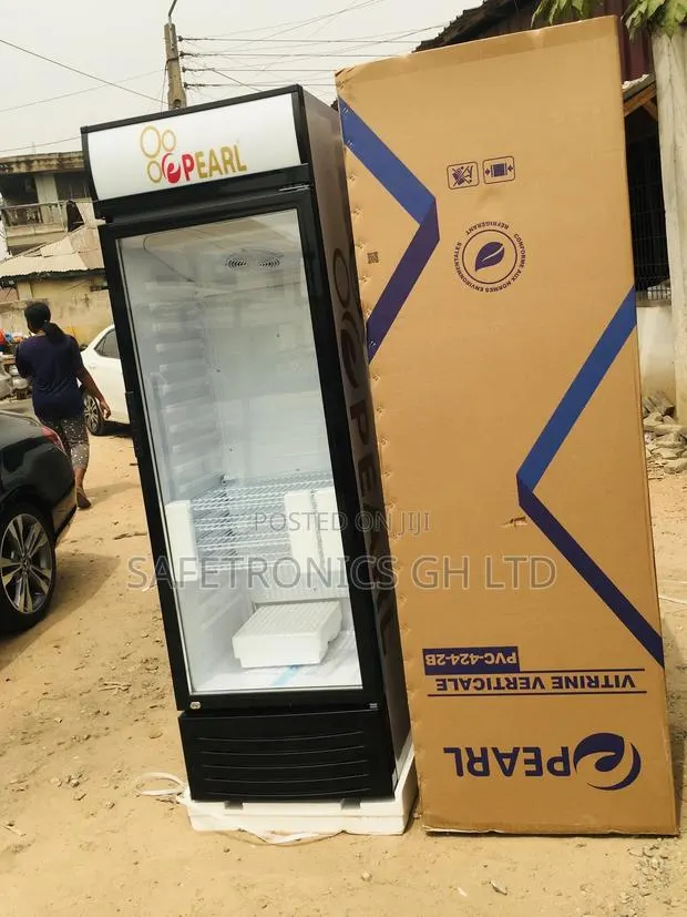 Reliable Pearl PVC-424-2B Glass Display Singledoor Fridge · Photo 1