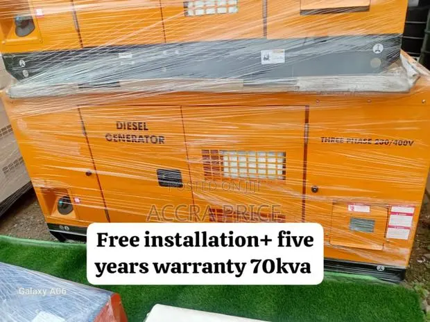 Easy Mobile 70kva Perkins Diesel Silent 70kva Uk Generator · Photo 1