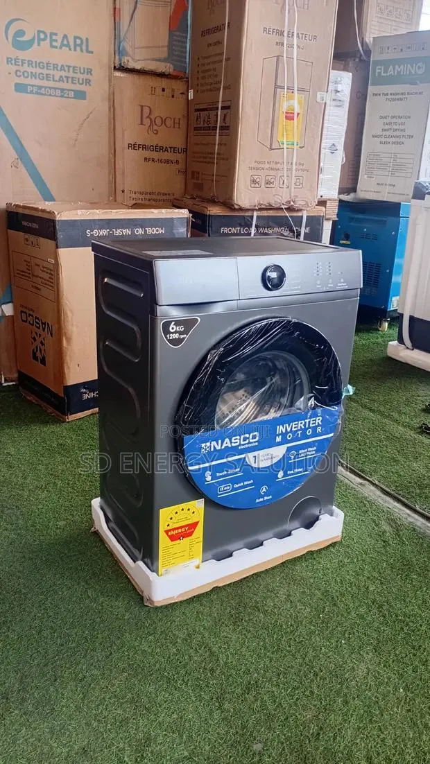 :
Nasco 6kg Front Load Washing Machine – Wash With Confidence · Photo 1