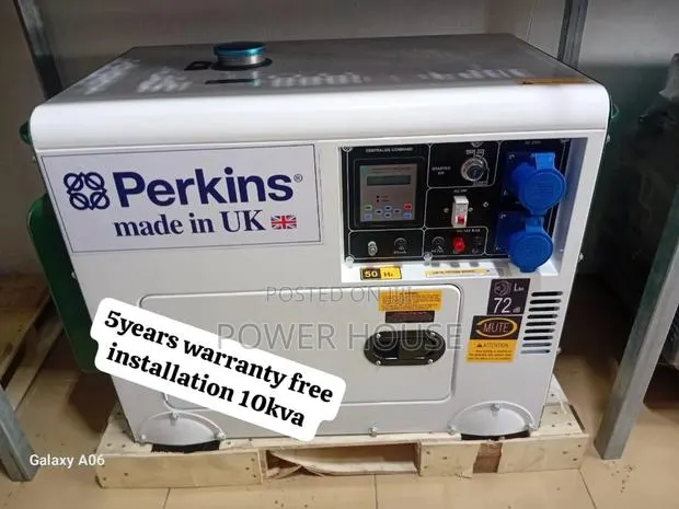 Majestic Vault Perkins 10kva 13000watts Diesel 10kva Diesel · Photo 1