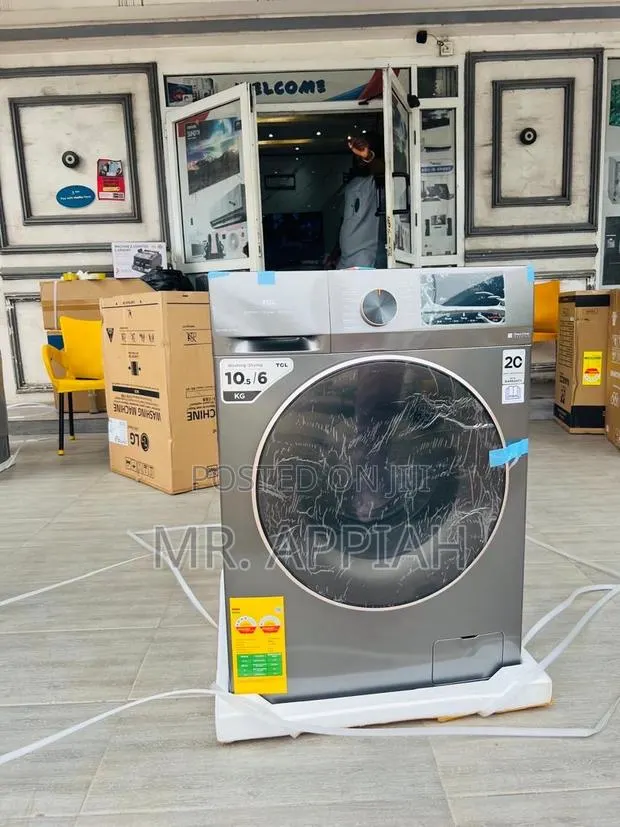 Shop Original TCL 10.5kg Washing Machine(Front Load)Gray · Photo 1