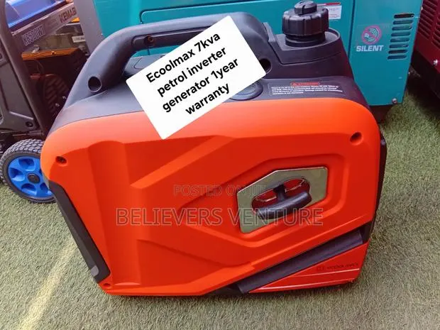 Ecoolmax 7kVA Petrol Inverter Generator – Your Perfect Power Companion · Photo 1