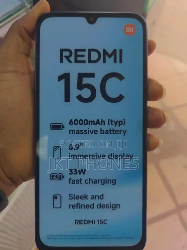 New Xiaomi Redmi 15C 4G 128 GB Green · Photo 3