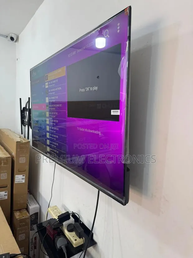 TCL 50 Inch Game Mode, Google TV, HDR 10, Qled, Slim Design · Photo 1