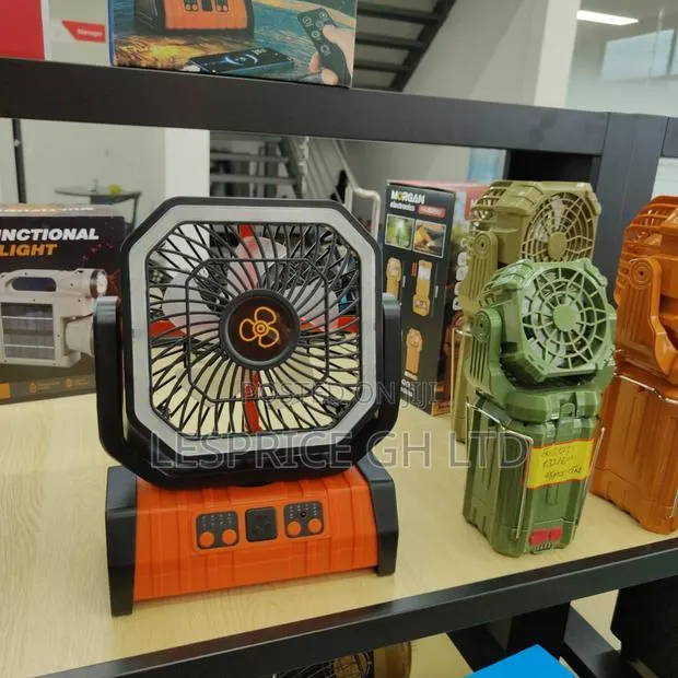 Magnificently Unique Morgan 4-Speed Multipurpose Rechargeable Fan · Photo 1