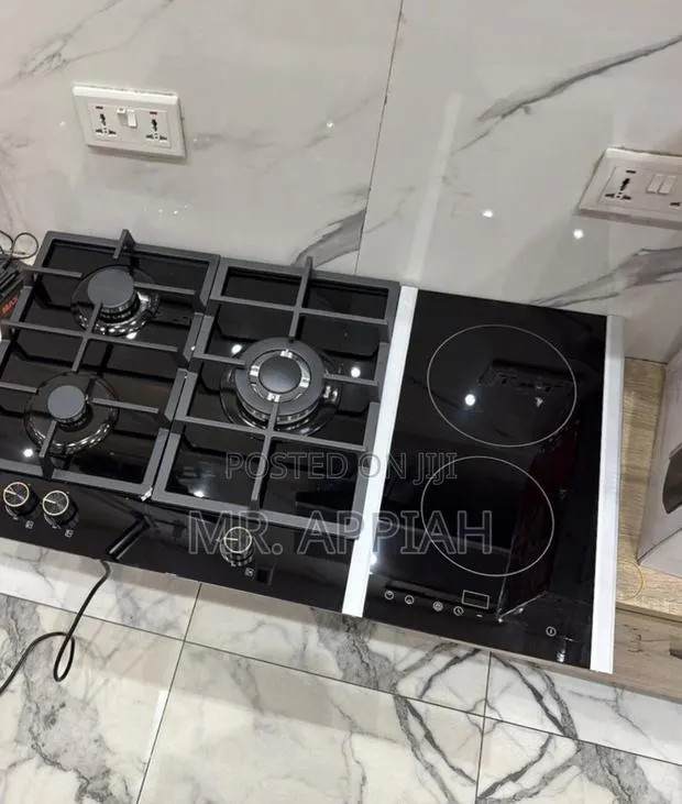 Get Classic Kenwood 3 Gas With 2 Electric Hob(Glass) Black · Photo 1