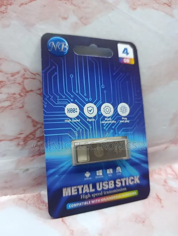NB 8GB Metal USB Flash Drive Portable Memory Stick · Photo 1