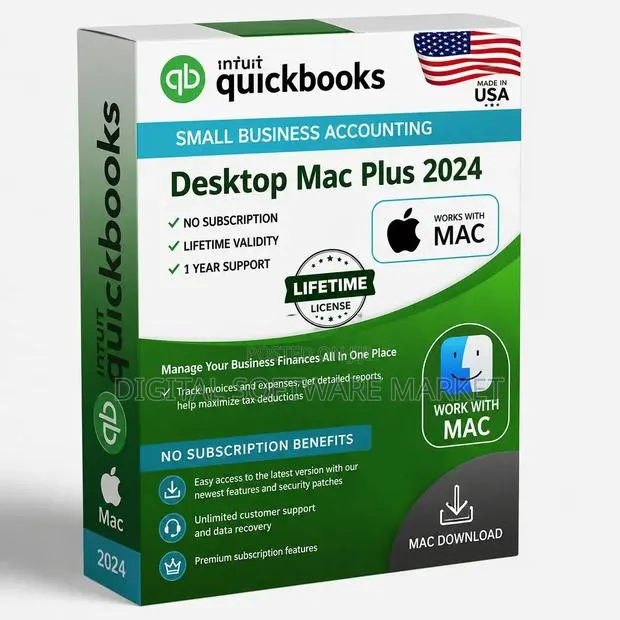 QuickBooks Desktop Mac Plus 2024 Genuine License Key · Photo 1
