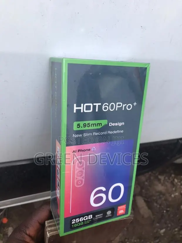 New Infinix Hot 60 Pro+ 256 GB Black · Photo 1