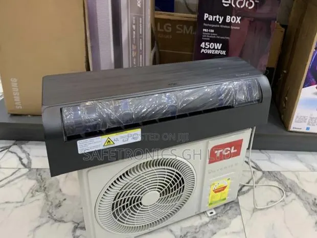 Ultra Modern TCL 1.5 Hp Inverter Air Conditioner (Dark Gray/Black · Photo 1