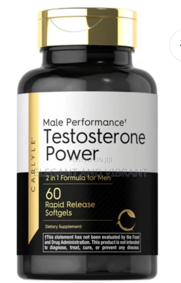 Testosterone Power | 60 Softgels · Photo 1