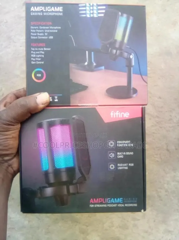 Ampligame Fifine Usb Microphone · Photo 1