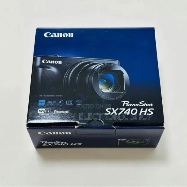 Canon Powershots Sx740 Bluetooth Camera · Photo 1