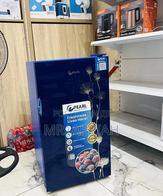 Get Pearl Single Door Electric Refrigerator(Pf -109-2b)Blue · Photo 1