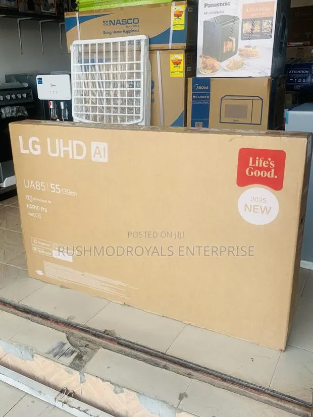 Lg 55ua85006la: Future-Ready Uhd Tv With Webos 25 Thinq Ai · Photo 1