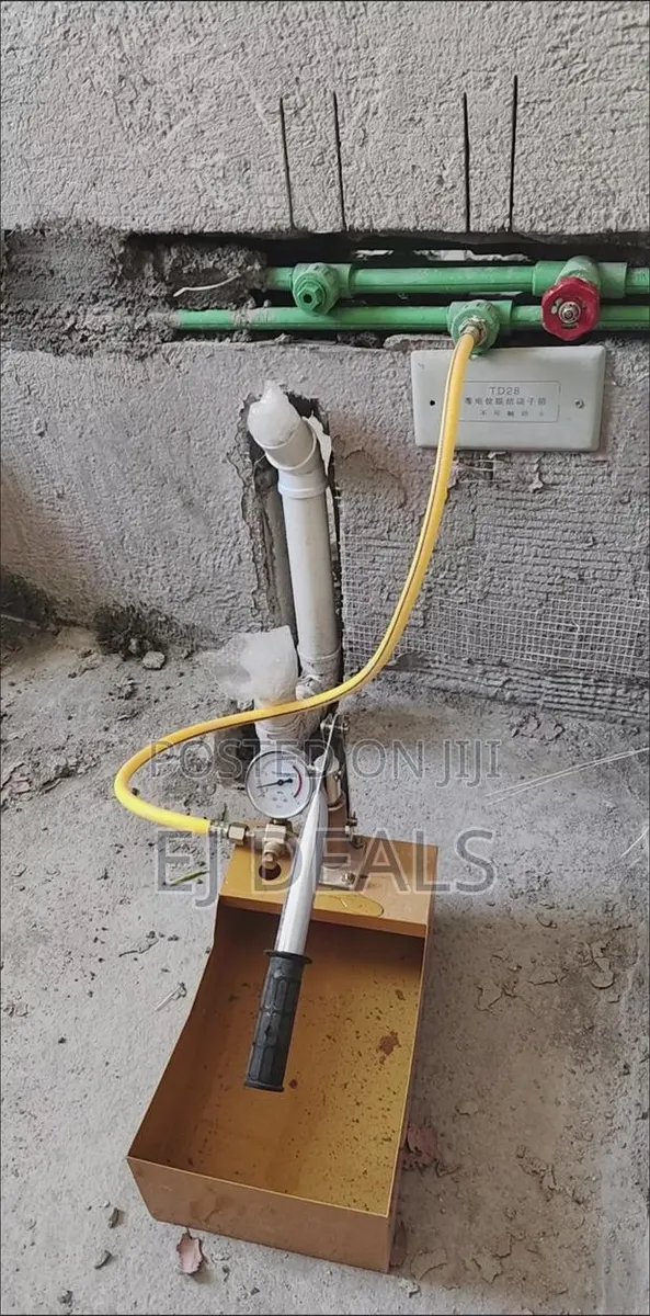 Plumbing Pressure Test · Photo 1