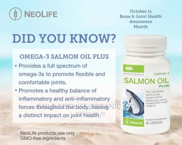 Omega-3 Salmon Oil Plus · Photo 1
