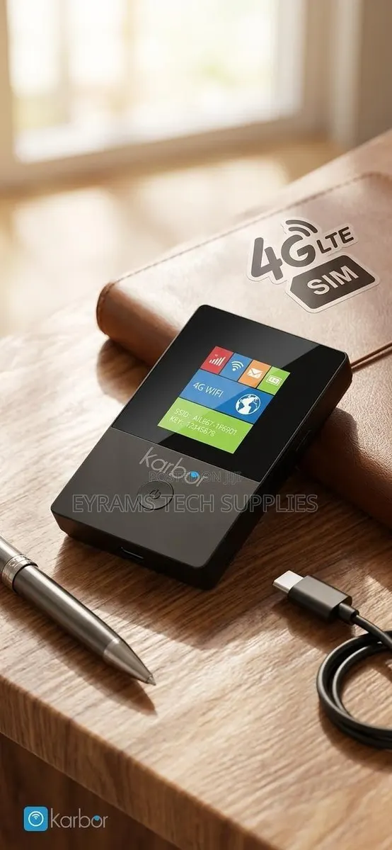 Lte 4G Mobile Wifi Hotspot Wireless Pocket Wifi Router Mobile Sim · Photo 1