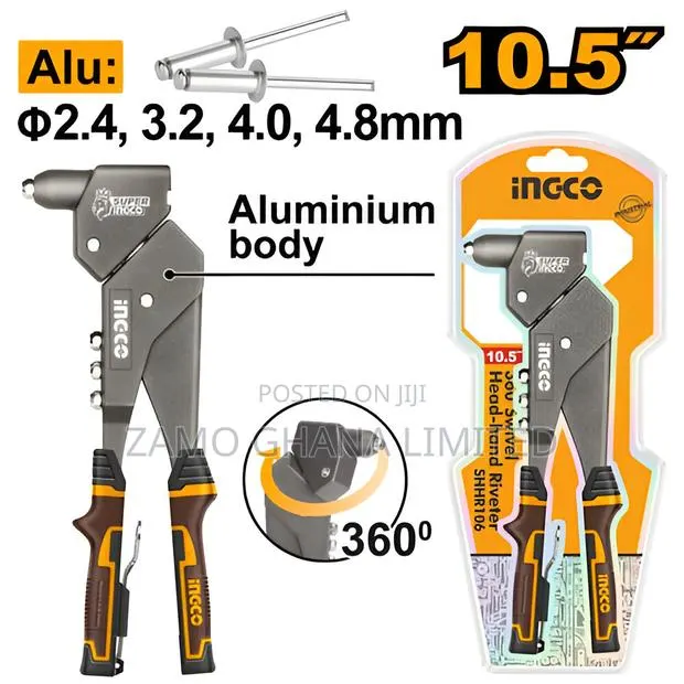 360°Swivel Head-Hand Riveter - Shhr106 · Photo 1