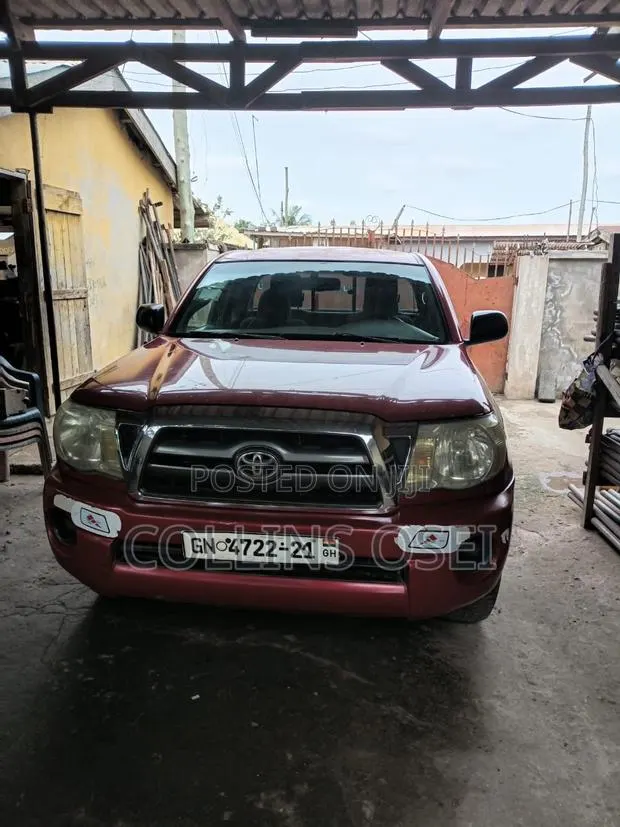 Toyota Tacoma Access Cab Automatic 2012 Red · Photo 1