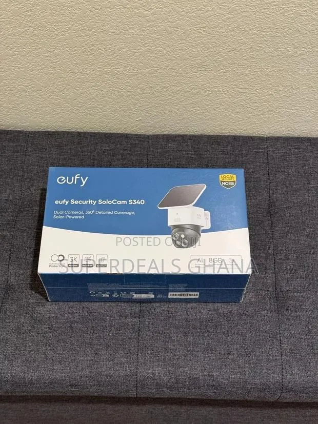 Eufy Solocam S340 Solar Wireless Security Camera · Photo 1
