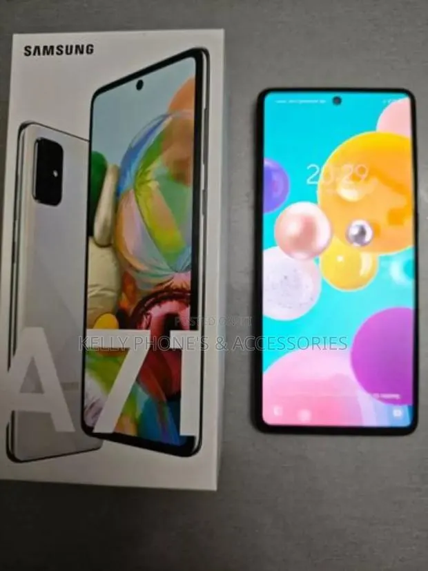 New Samsung Galaxy A71 128 GB Black · Photo 1