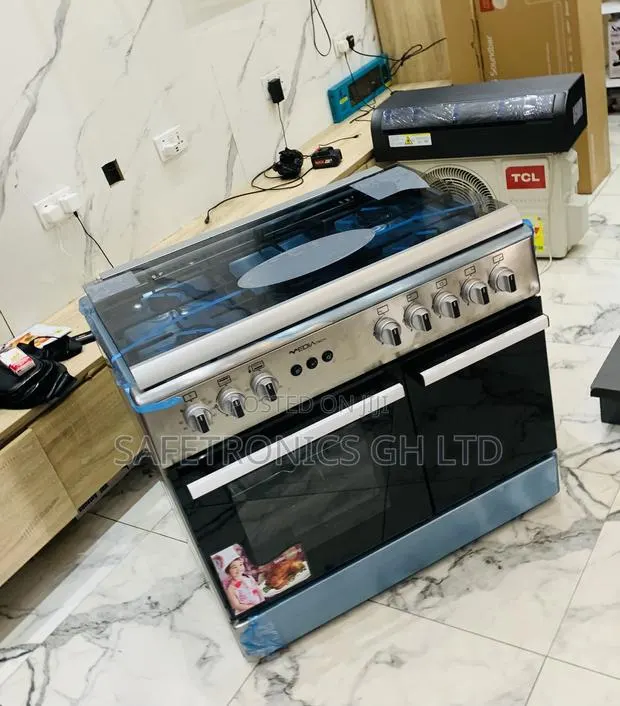 Adorable Sleek Midea 90×60 5-Burner Gas Cooker W/ Grill · Photo 1