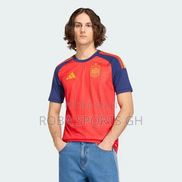 2026 Spain World Cup Home Jersey · Photo 1
