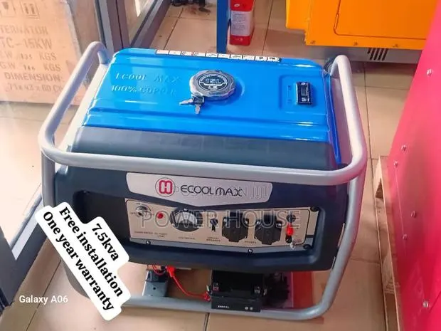 Elite Legacy 7.5kva Petrol Generator 7.5kva 8500watts · Photo 1
